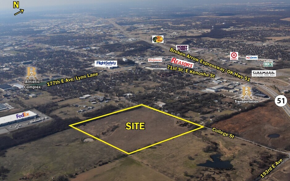 More Photos Of E 1525 E College St, Broken Arrow Land For Sale