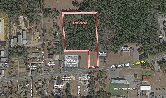 More Photos Of 9050 Airport Blvd, Mobile Land For Sale