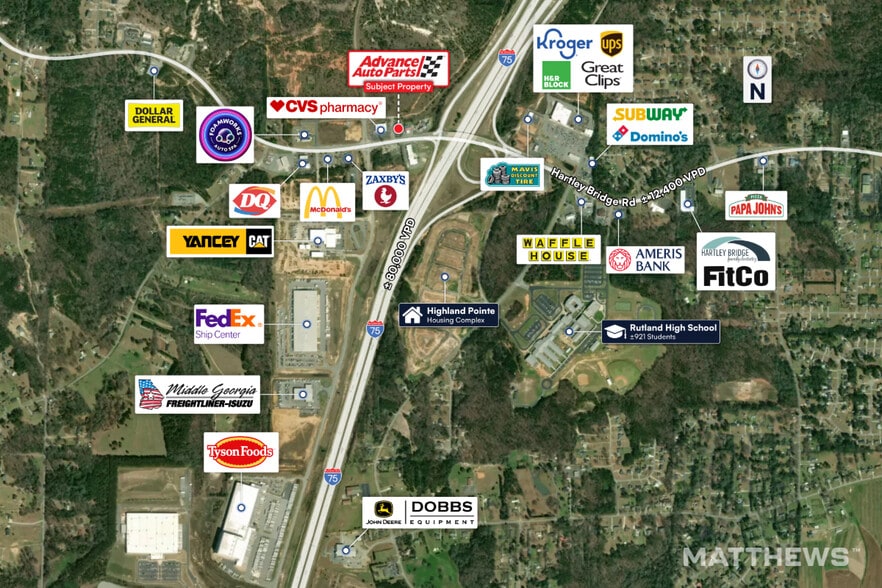 More Photos Of 4559 Hartley Bridge Rd, Macon-Bibb Freestanding For Sale