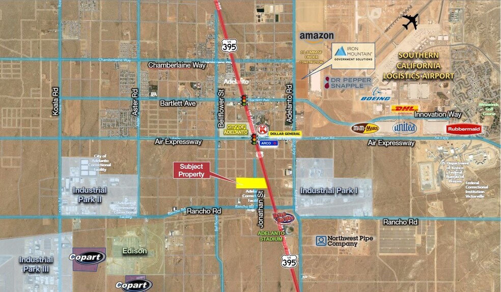 Primary Photo Of Yucca Rd & Hwy 395 Hwy, Adelanto Land For Sale