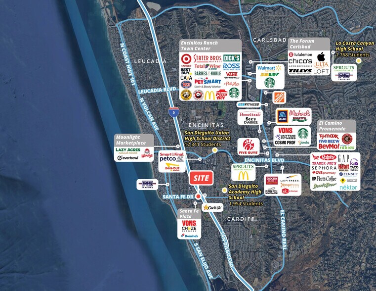 More Photos Of 485 Santa Fe Dr, Encinitas Bank For Lease