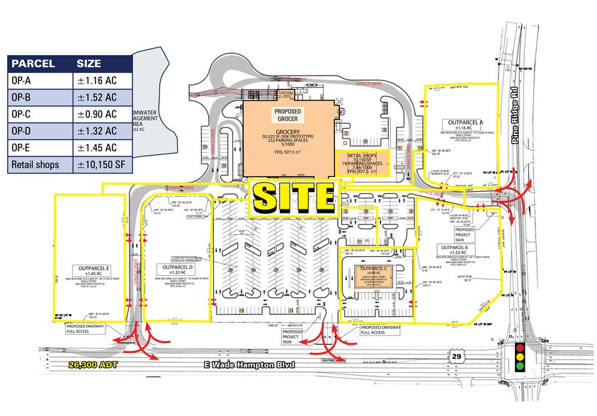 More Photos Of 12561 Wade Hampton Boulevard, Duncan Land For Lease