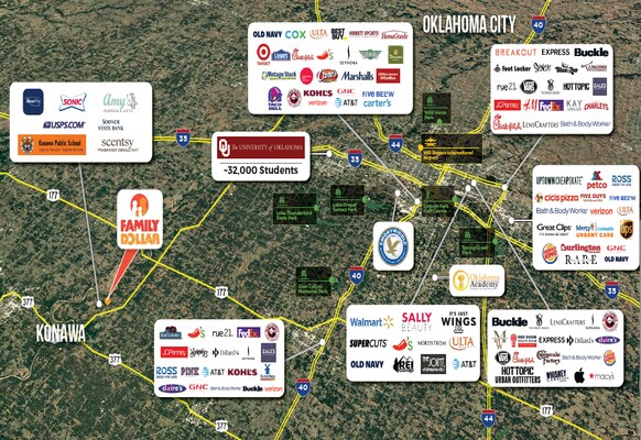 More Photos Of 503 W 3rd St, Konawa General Retail For Sale