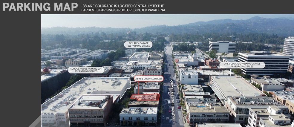 More Photos Of 38-46 E Colorado Blvd, Pasadena Storefront Retail Office For Lease