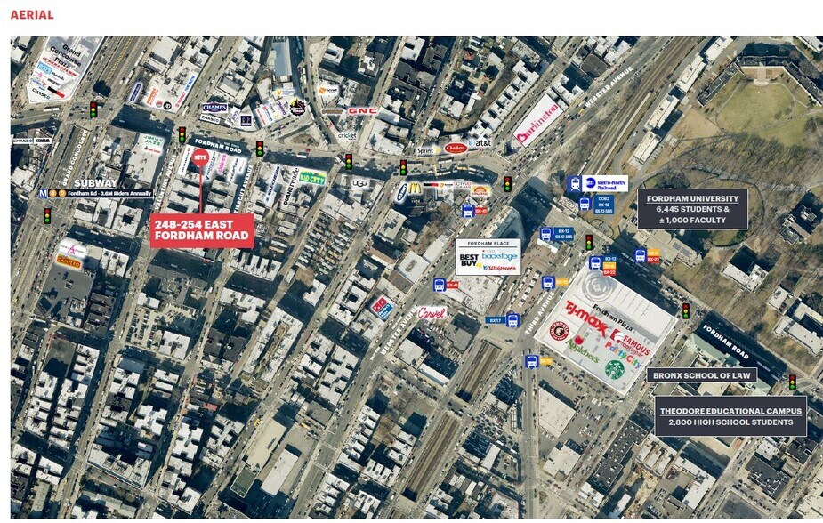 More Photos Of 248-260 E Fordham Rd, Bronx General Retail For Sale