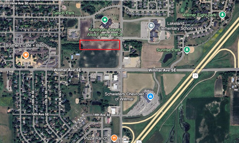 Primary Photo Of xxx SE Lakeland Dr, Willmar Land For Sale