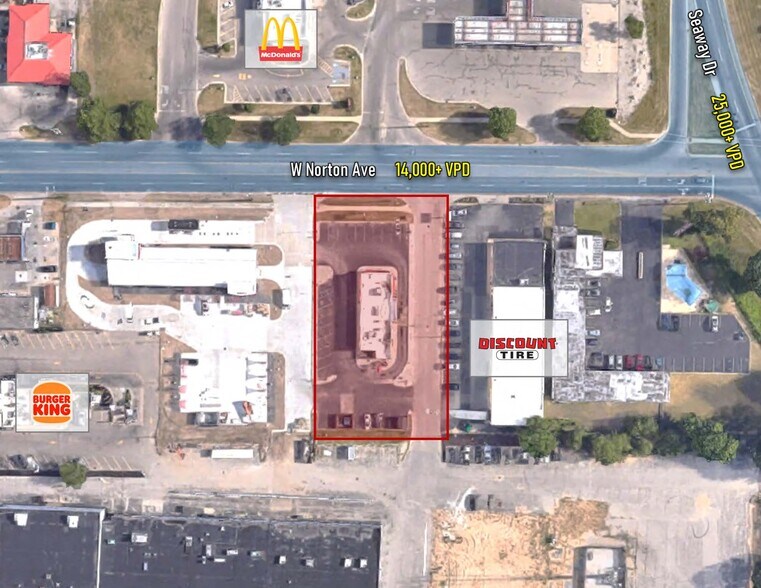 More Photos Of 715 W Norton Ave, Muskegon Fast Food For Sale