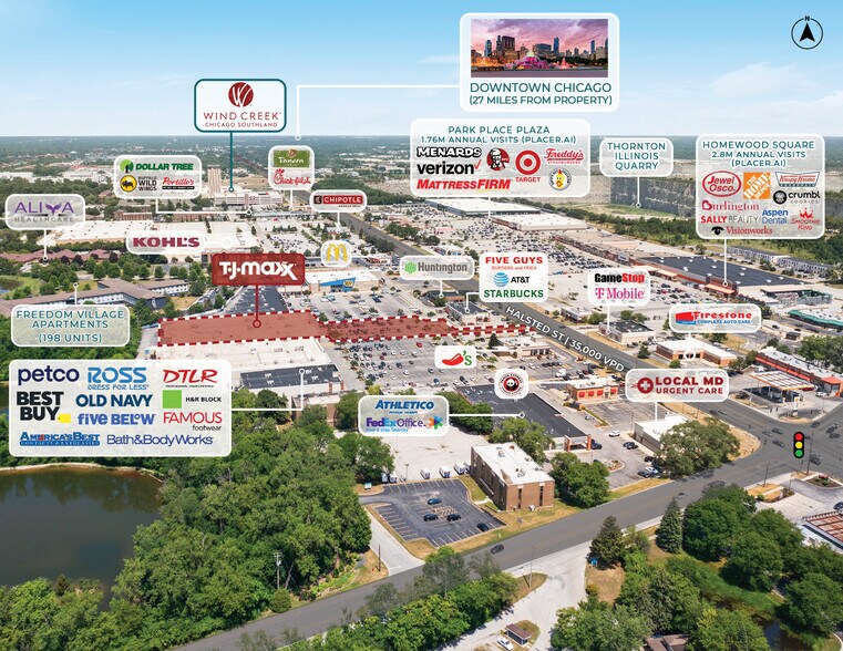 More Photos Of 17900 Halsted St, Homewood General Retail For Sale