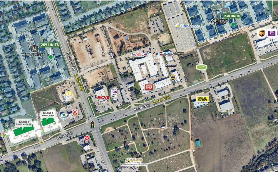 More Photos Of 12232 Hero Way, Leander General Retail For Lease