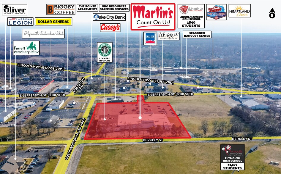 More Photos Of 865 E Jefferson St, Plymouth Supermarket For Sale