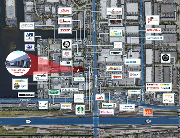 More Photos Of 1341-1359 NW 88th Ave, Miami Warehouse For Sale