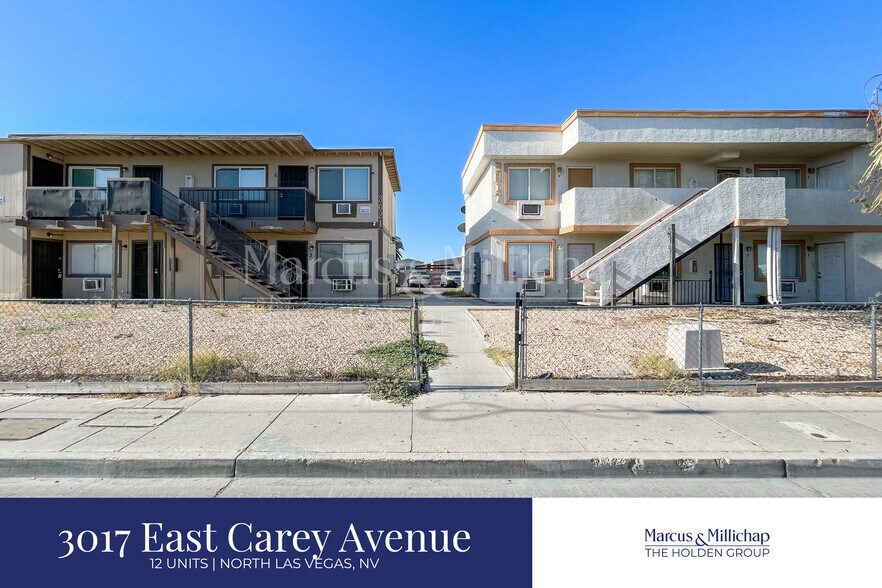 Primary Photo Of 3017-3021 E Carey Ave, North Las Vegas Apartments For Sale