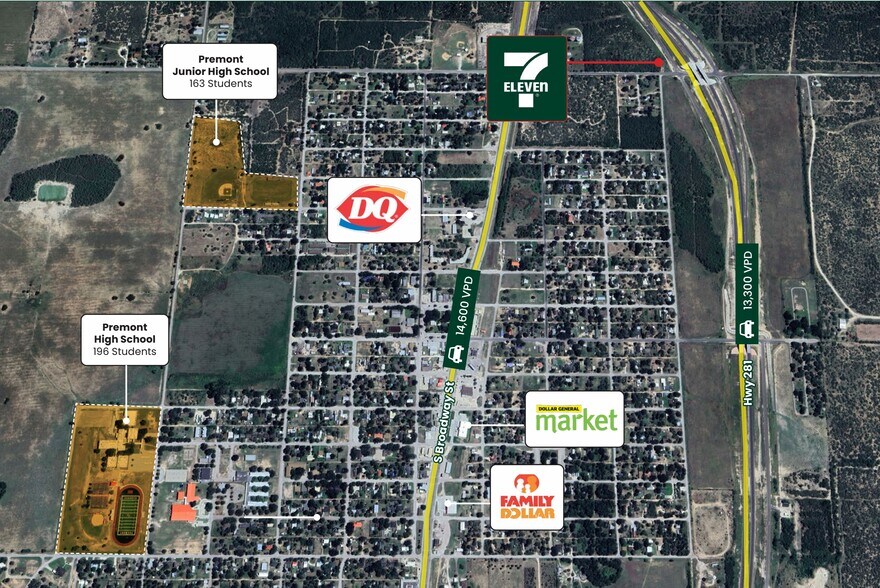 More Photos Of 433 NE 8th St, Premont Convenience Store For Sale