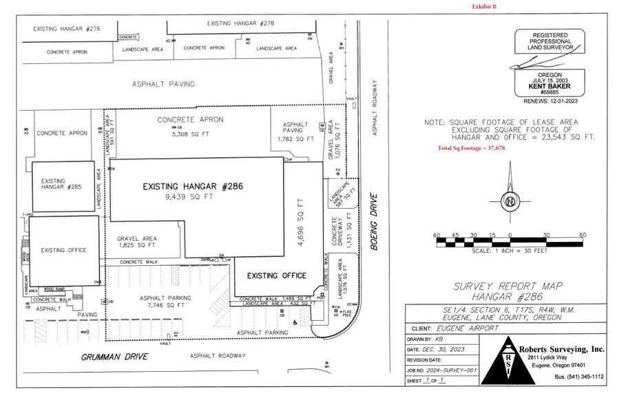 More Photos Of 28717 Grumman Dr, Eugene Airplane Hangar For Lease