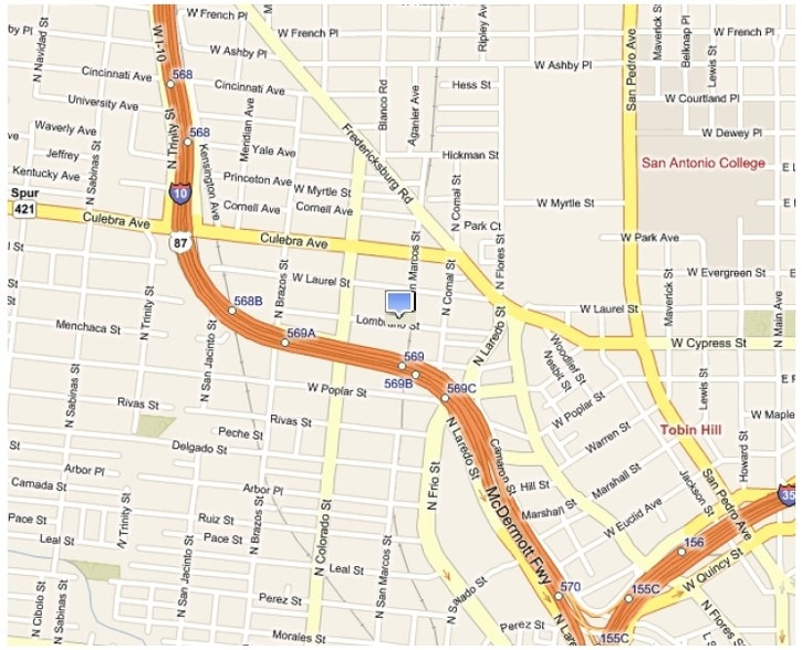 More Photos Of 307-311 Lombrano St, San Antonio Warehouse For Sale