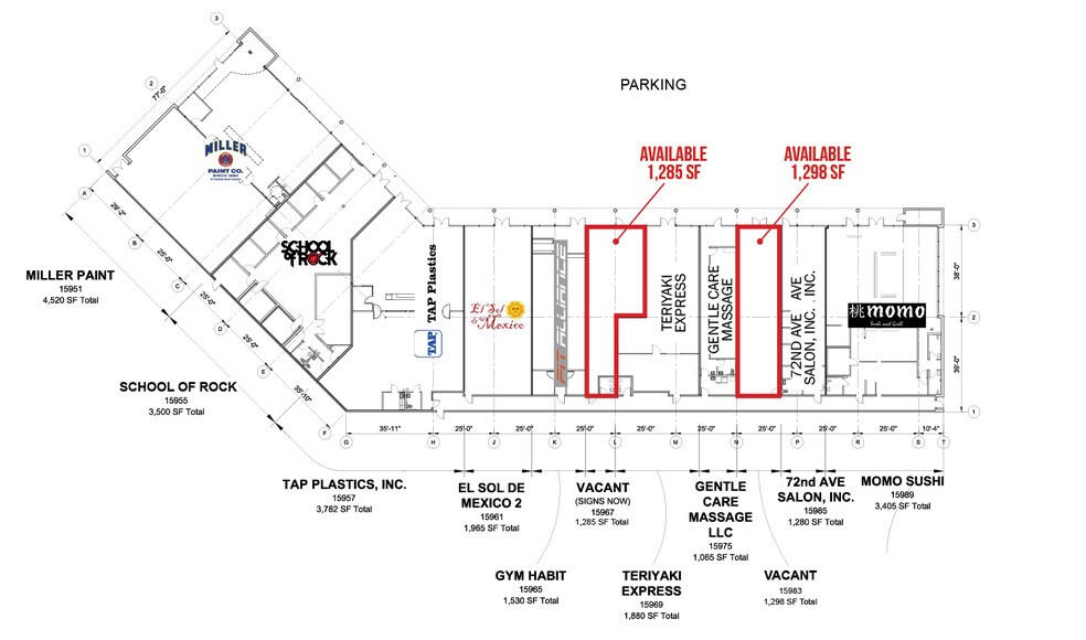 More Photos Of 15951-15999 SW 72nd Ave, Portland Storefront For Lease