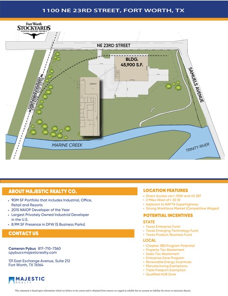 More Photos Of 1100 NE 23rd St, Fort Worth Warehouse For Lease