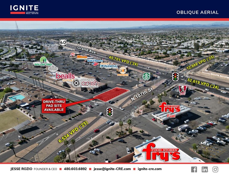 More Photos Of SWC of 107th Ave @ Grand Ave, Sun City Land For Sale