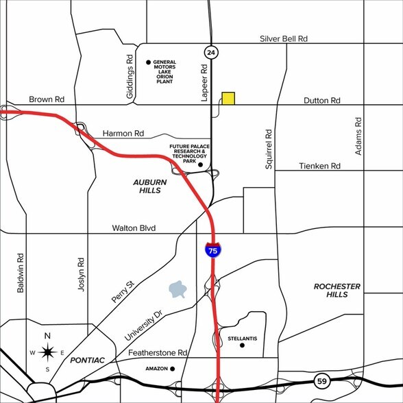 More Photos Of 4901 Interpark Dr N, Lake Orion Land For Sale