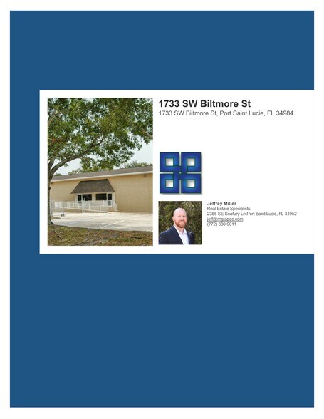 More Photos Of 1733 SW Biltmore St, Port Saint Lucie Warehouse For Sale