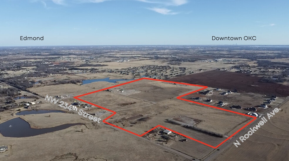 Primary Photo Of 22966 Rockwell and 234th St, Edmond Land For Sale
