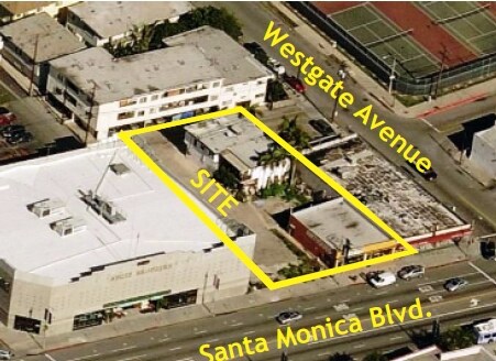 Primary Photo Of 11857-11861 Santa Monica Blvd, Los Angeles Land For Sale