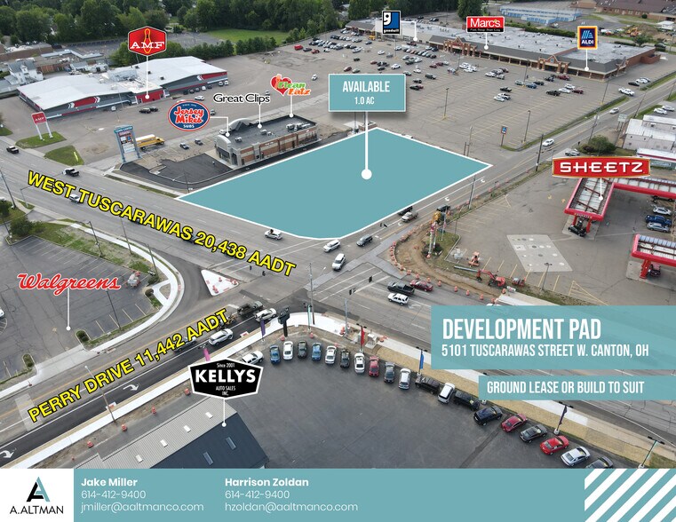 More Photos Of 5101 Tuscarawas St W, Canton Land For Lease