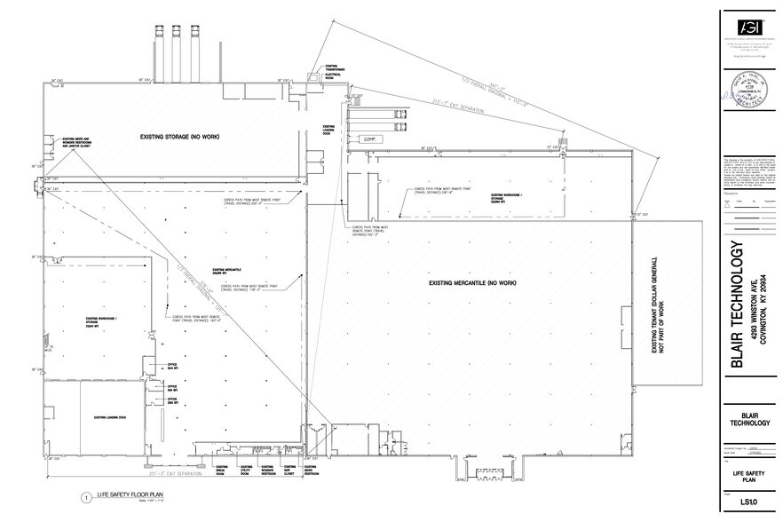 More Photos Of 4101 Winston Ave, Covington Flex For Lease