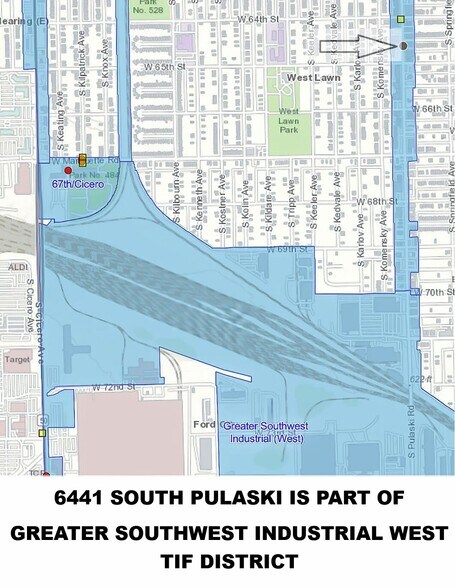 More Photos Of 6441-6453 S Pulaski Rd, Chicago General Retail For Sale