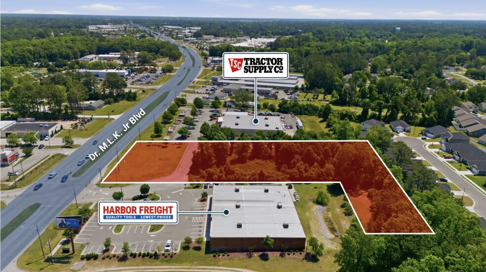 Primary Photo Of 3861 Martin Luther King Jr Blvd, New Bern Land For Sale