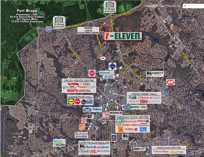 More Photos Of 6415 Bragg Blvd, Fayetteville Service Station For Sale