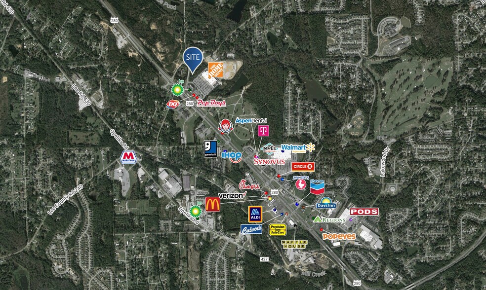 More Photos Of U.S. Hwy 280/431 & Phenix Dr @ Phenix Dr, Phenix City Land For Sale
