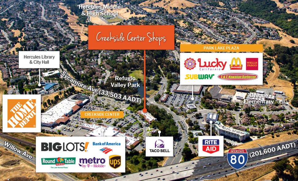 More Photos Of 1581 Sycamore Ave, Hercules Storefront For Lease