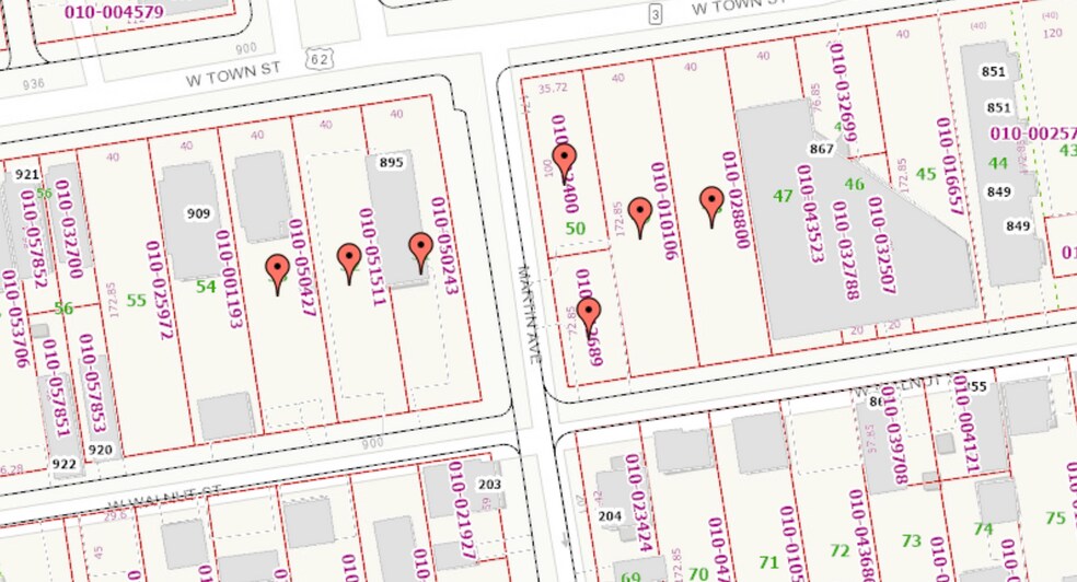 More Photos Of 893-905 W Town St, Columbus Land For Sale