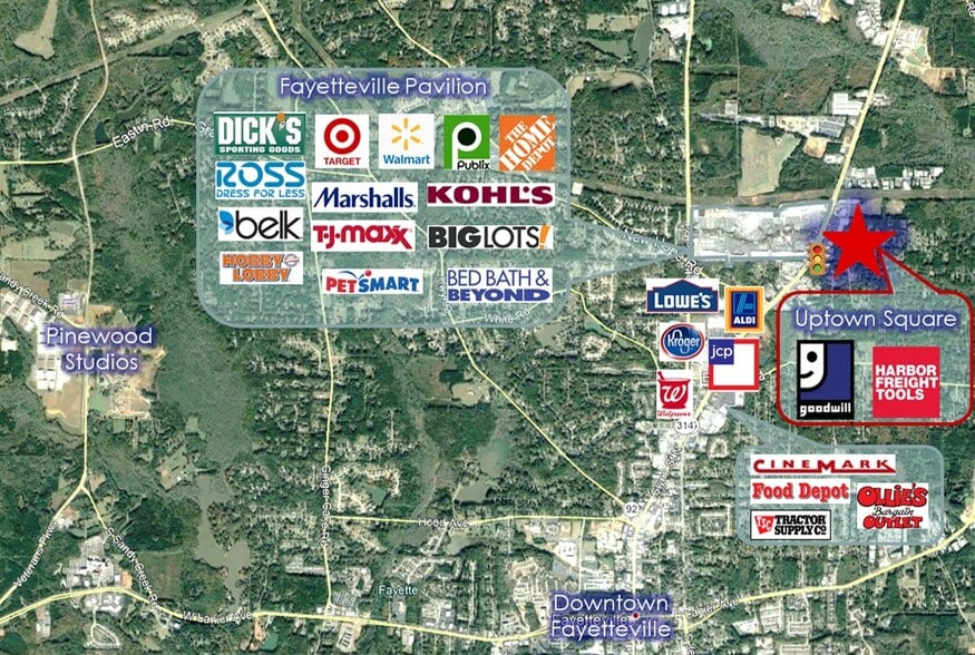 More Photos Of 1415 Highway 85 N, Fayetteville Unknown For Lease