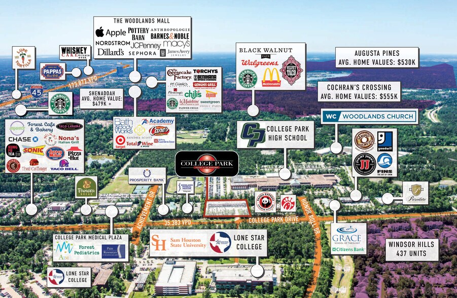 More Photos Of 3335 College Park Dr, The Woodlands Unknown For Lease