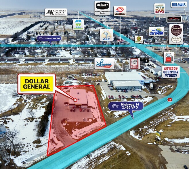 More Photos Of 301 US-14, De Smet Freestanding For Sale