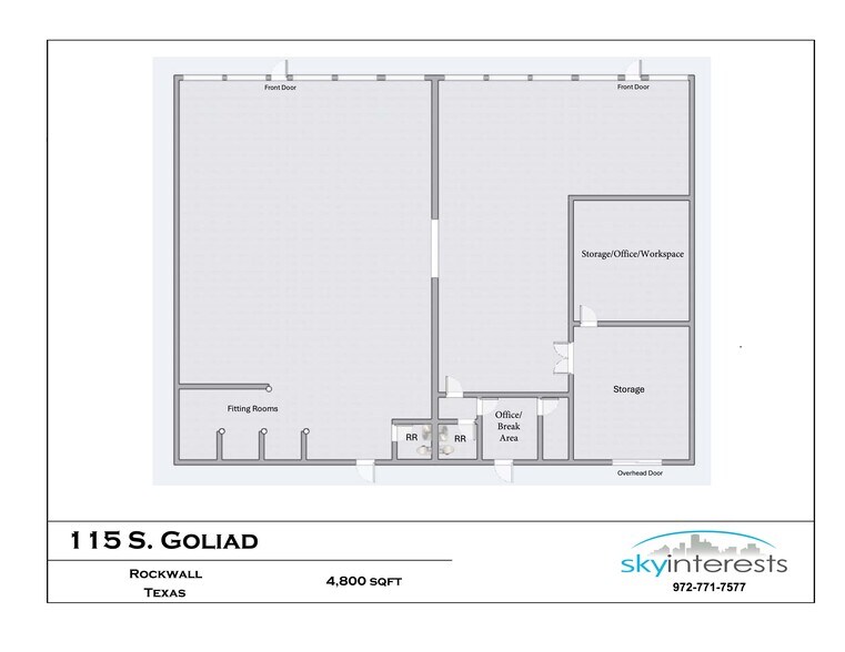 More Photos Of 115 S Goliad St, Rockwall Storefront Retail Office For Lease