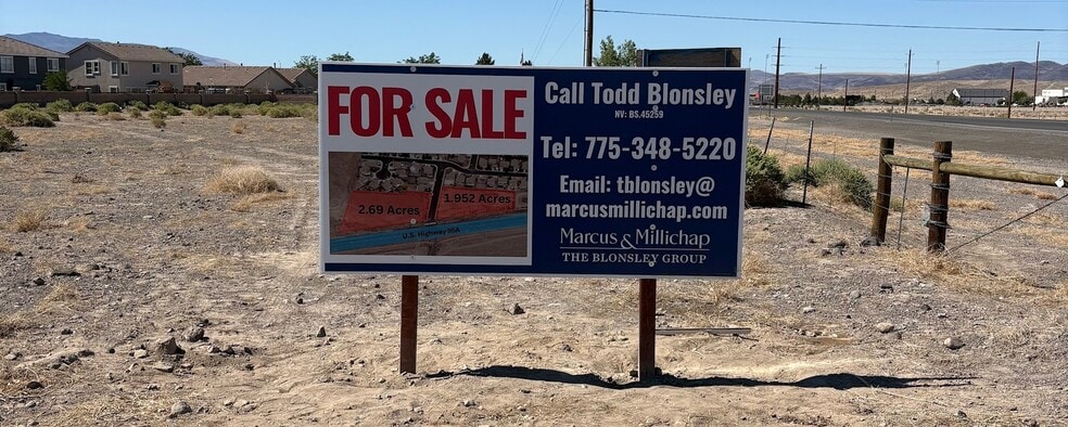 Primary Photo Of Highway 95 A, Fernley Land For Sale