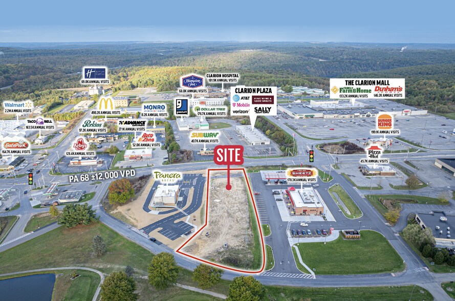 Primary Photo Of 45 Holiday Inn Rd, Clarion Land For Lease