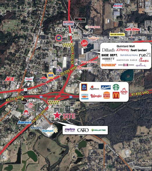 More Photos Of 134 Elm St, Anniston Freestanding For Lease