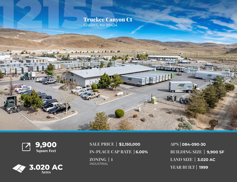More Photos Of 12155 Truckee Canyon Ct, Sparks Truck Terminal For Sale