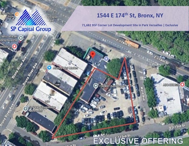 Primary Photo Of 1544 E 174th St, Bronx Land For Sale