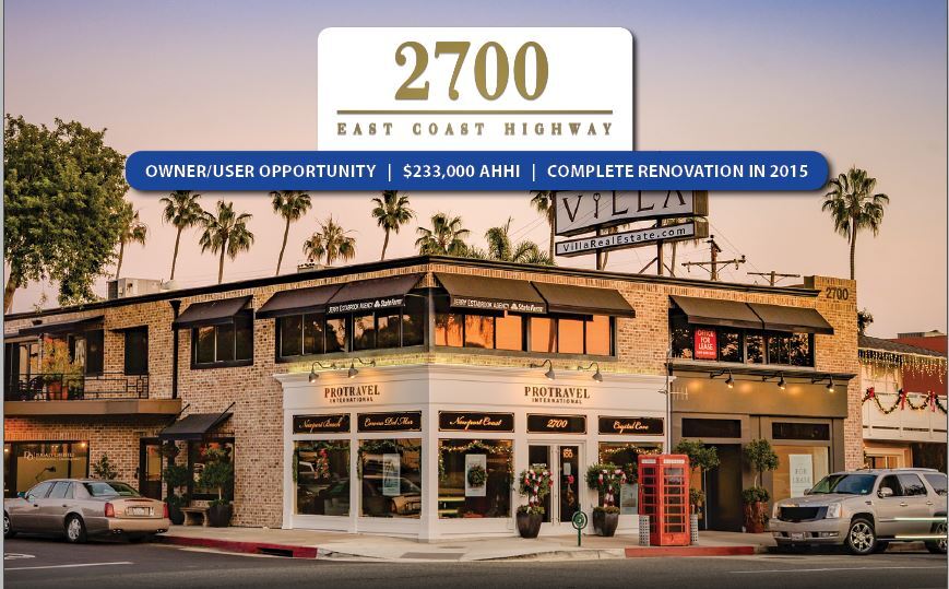 More Photos Of 2700 E Coast Hwy, Newport Beach Storefront Retail Office For Lease