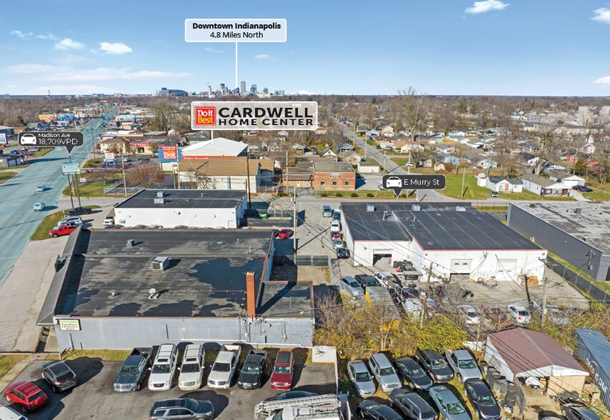 More Photos Of 3301-3307 S Madison Ave, Indianapolis Freestanding For Lease