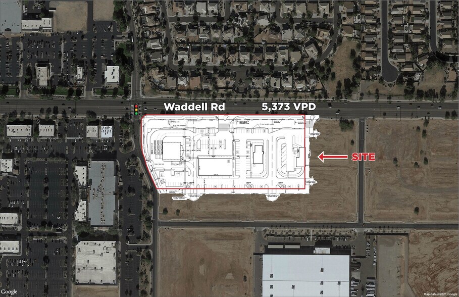 Primary Photo Of E/SEC Of Litchfield & Waddell, Surprise Land For Sale