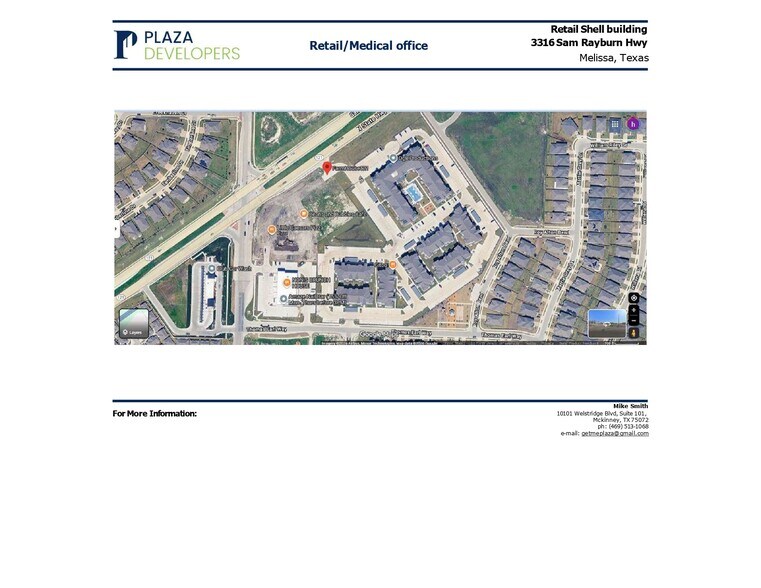 More Photos Of 3316 Sam Rayburn Hwy, Melissa General Retail For Lease