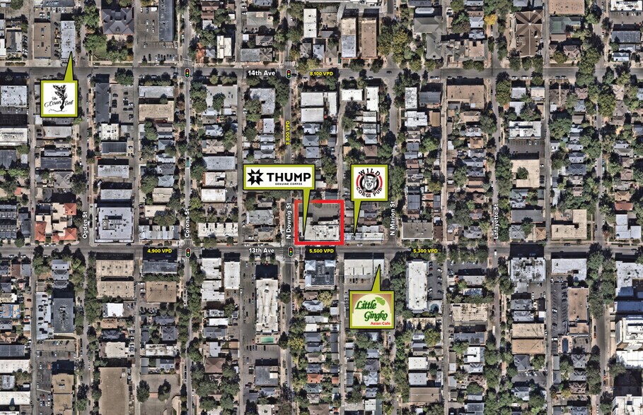 More Photos Of 1201-1215 E 13th Ave, Denver Unknown For Lease