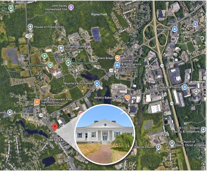 More Photos Of 580 Washington St, Easton Office For Lease