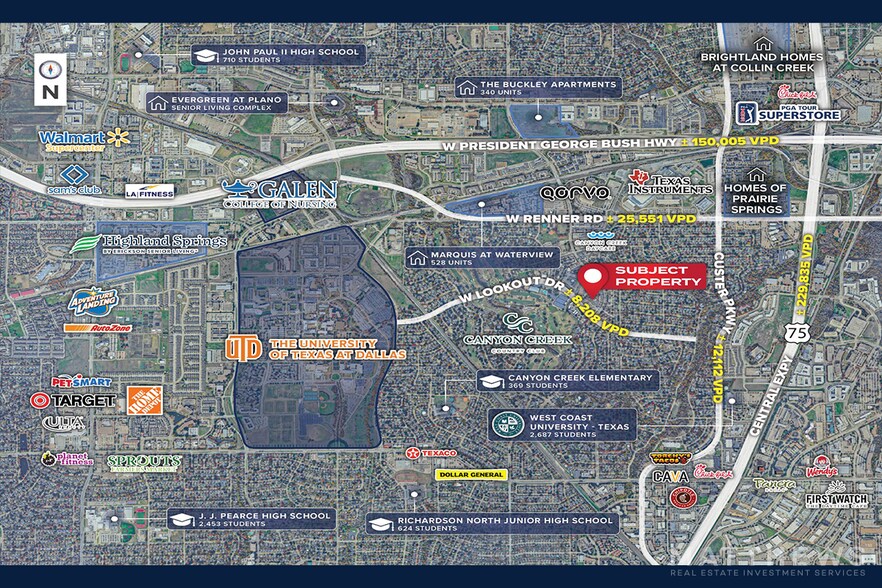 More Photos Of 508 W Lookout Dr, Richardson General Retail For Lease